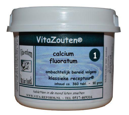 Vitazouten Calcium fluoratum Vitazout nr. 01 360 Tabletten