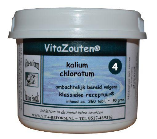 Vitazouten Kalium muriaticum/chloratum VitaZout nr. 04 360 Tabletten