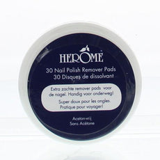 Herome Nagel caring remover pad 30.00 Stuks