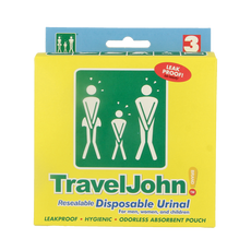 Able 2 Travel john 3 Stuks