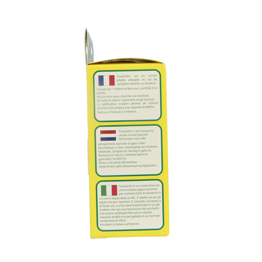 Able 2 Travel john 3 Stuks