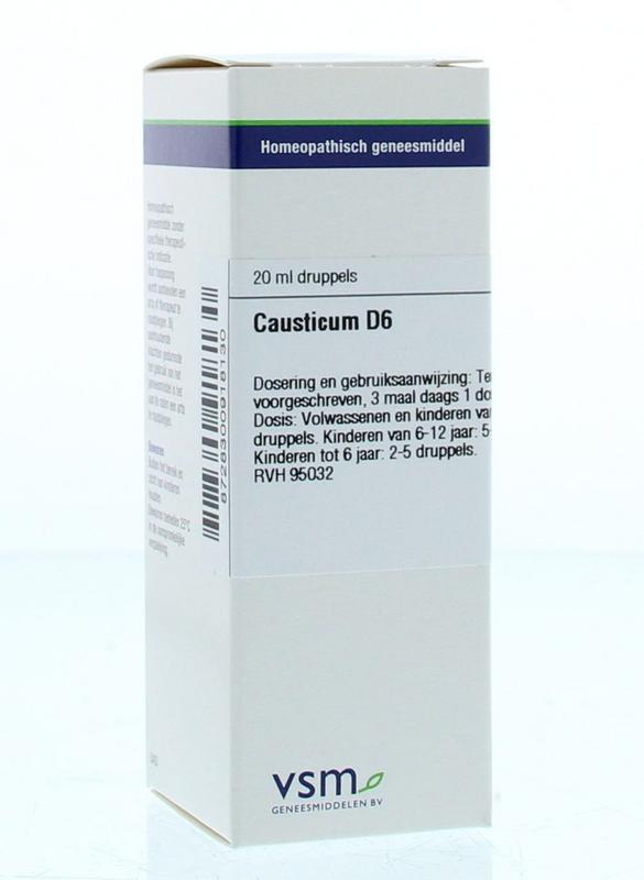 VSM Causticum D6 20 Milliliter