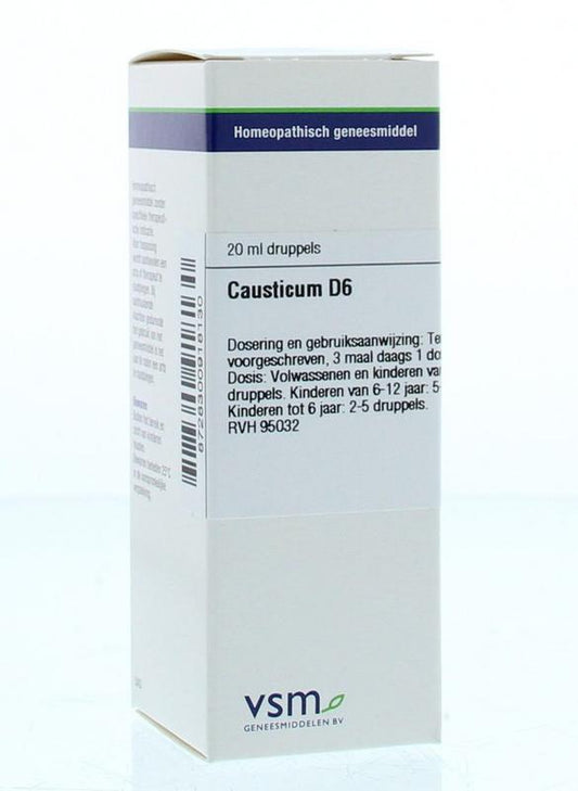 VSM Causticum D6 20 Milliliter