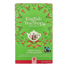 English Tea Shop Green tea pomegranate bio 20.00 Zakjes