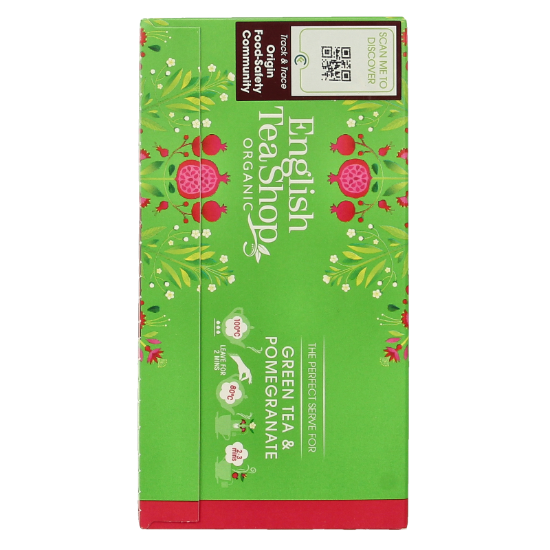 English Tea Shop Green tea pomegranate bio 20 Zakjes