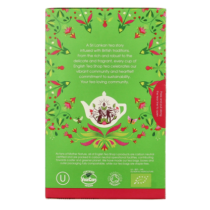 English Tea Shop Green tea pomegranate bio 20.00 Zakjes