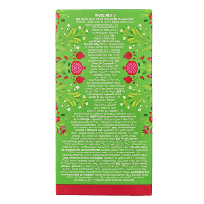 English Tea Shop Green tea pomegranate bio 20.00 Zakjes