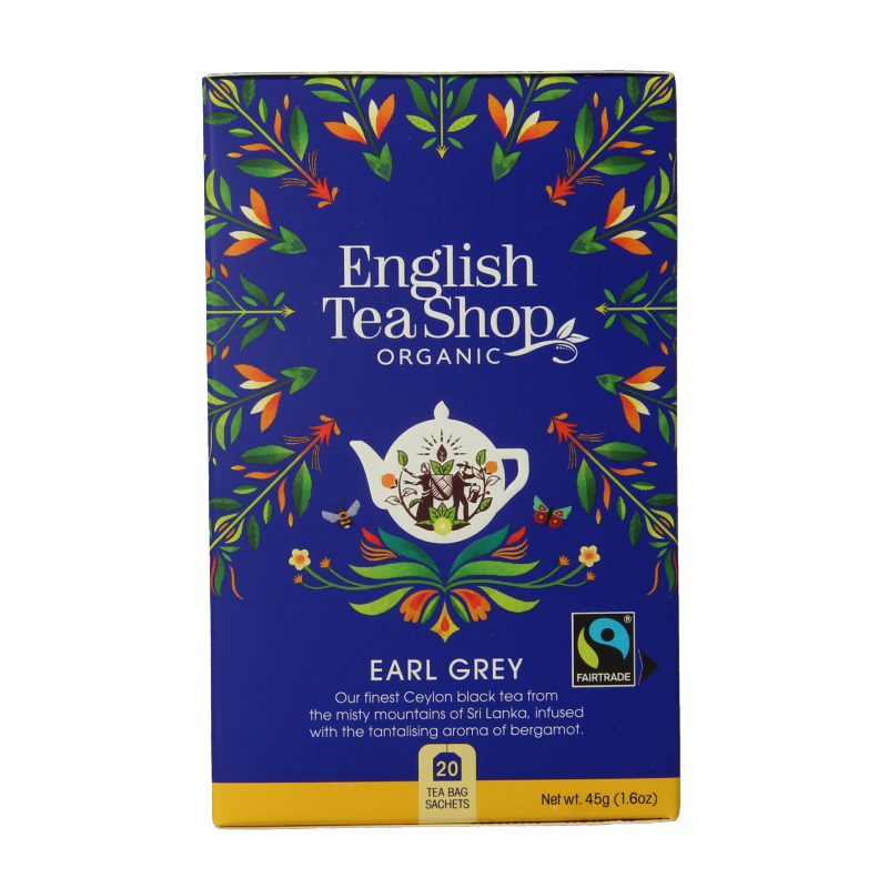 English Tea Shop Earl grey bio 20 Zakjes