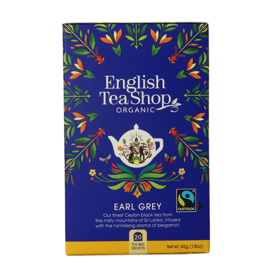 English Tea Shop Earl grey bio 20 Zakjes