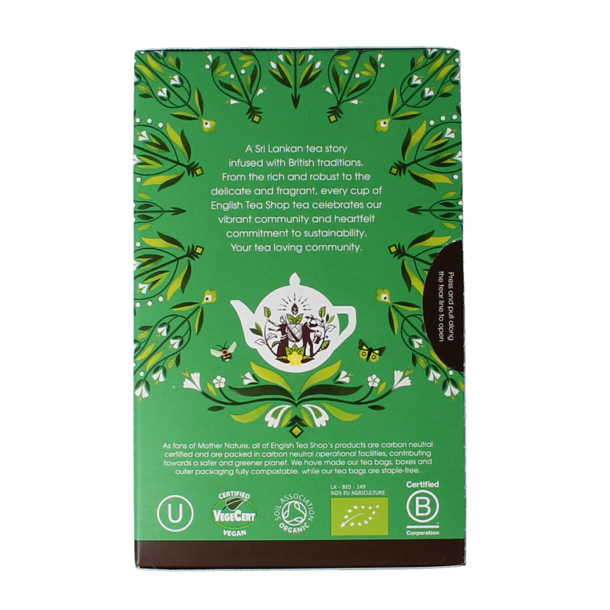 English Tea Shop Japanse groene sencha bio 20.00 Zakjes