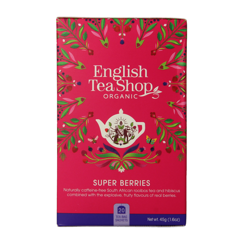 English Tea Shop Superberries bio 20 Zakjes
