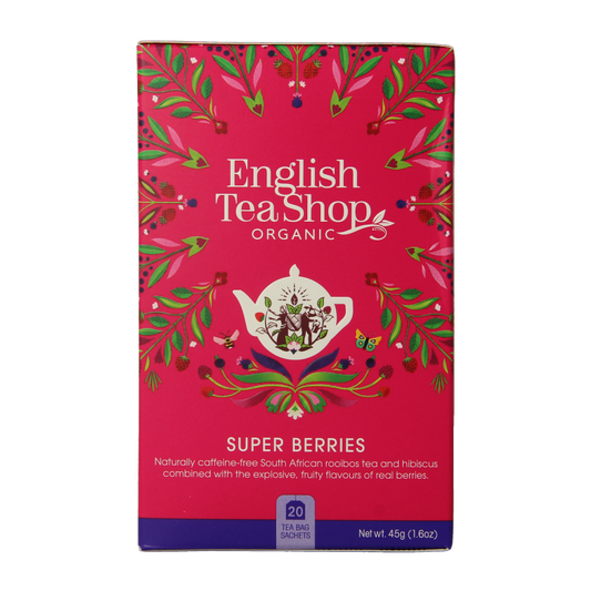 English Tea Shop Superberries bio 20 Zakjes