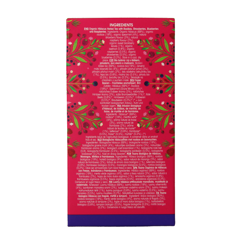 English Tea Shop Superberries bio 20 Zakjes