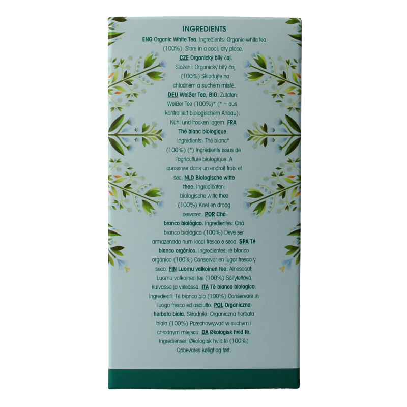 English Tea Shop White tea bio 20 Zakjes