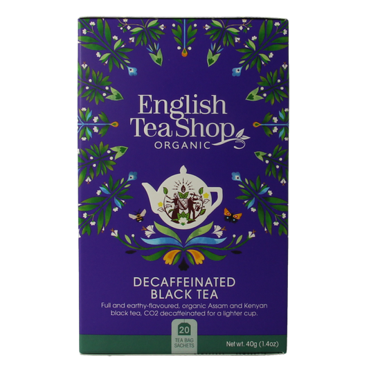 English Tea Shop Decaffeinated breakfast bio 20 Zakjes
