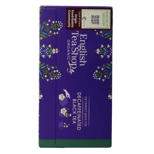 English Tea Shop Decaffeinated breakfast bio 20 Zakjes