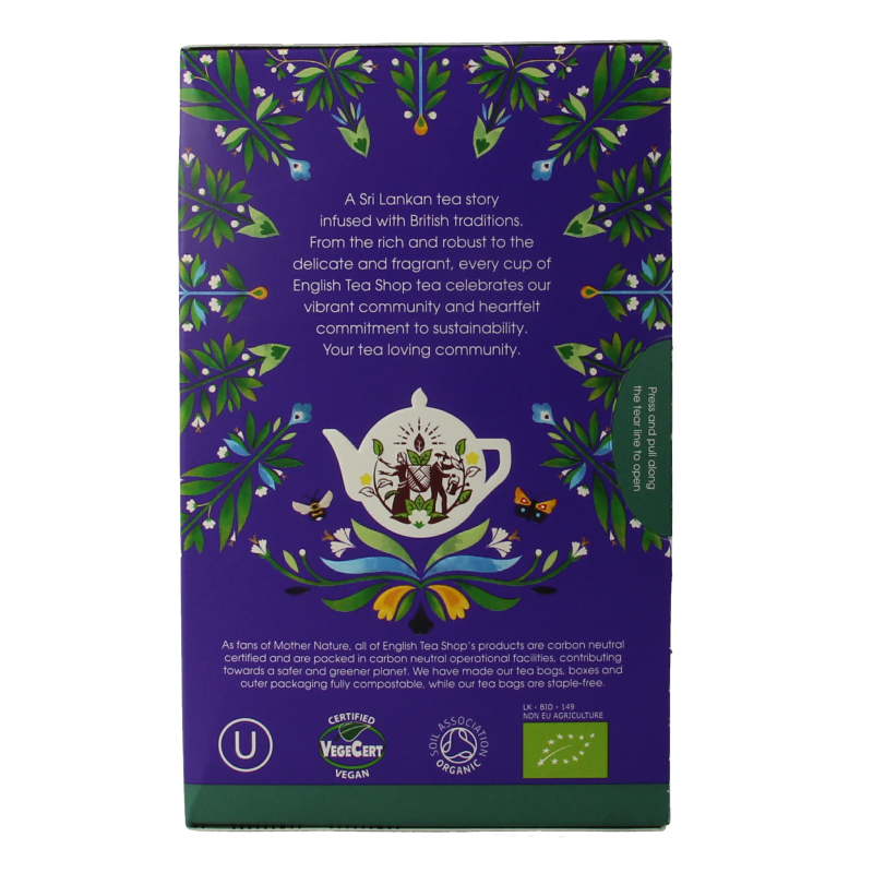 English Tea Shop Decaffeinated breakfast bio 20 Zakjes