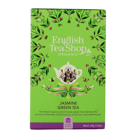 English Tea Shop Jasmin green tea bio 20 Zakjes