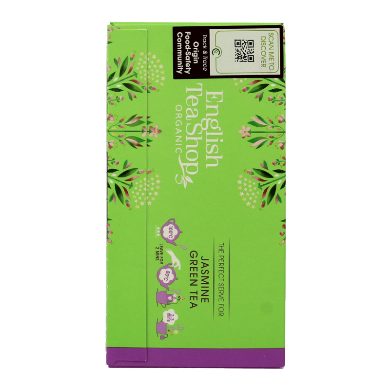 English Tea Shop Jasmin green tea bio 20 Zakjes