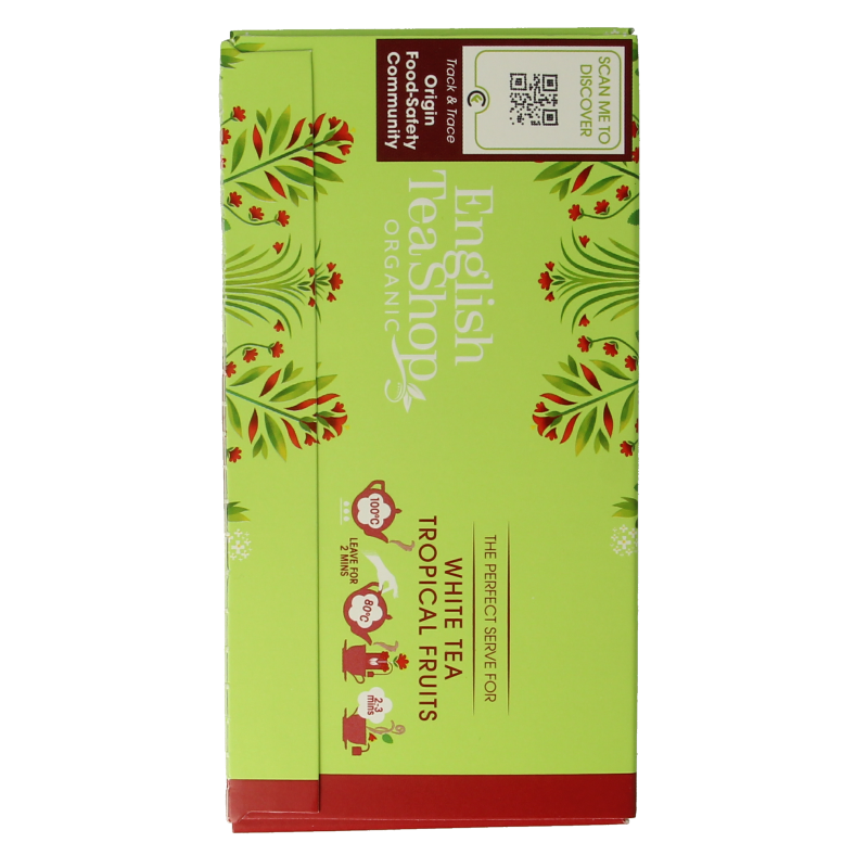 English Tea Shop White tea tropical fruits bio 20 Zakjes
