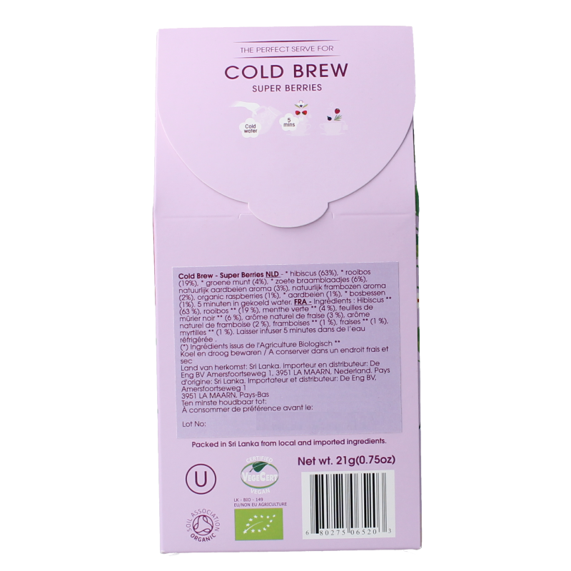 English Tea Shop Super berries bio 7 Zakjes