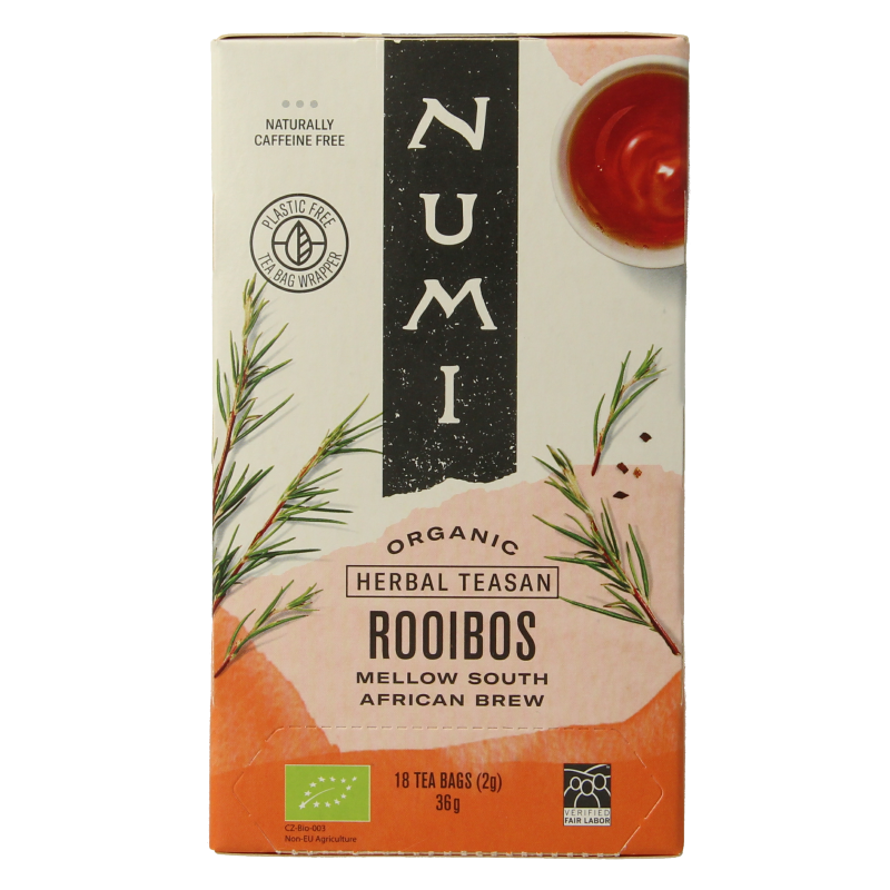 Numi Rooibos bio 18 Zakjes