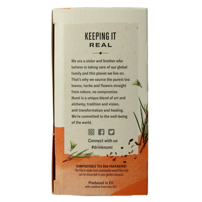 Numi Rooibos bio 18 Zakjes