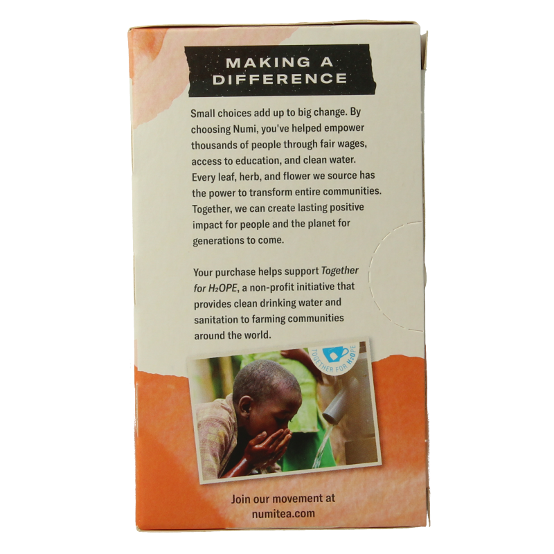 Numi Rooibos bio 18 Zakjes