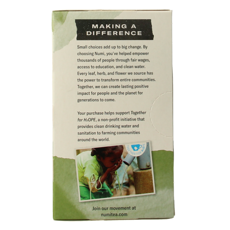 Numi Green tea gunpowder bio 18 Zakjes