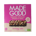 MadeGood  Granola bar birthday cake bio 5.00 Stuks