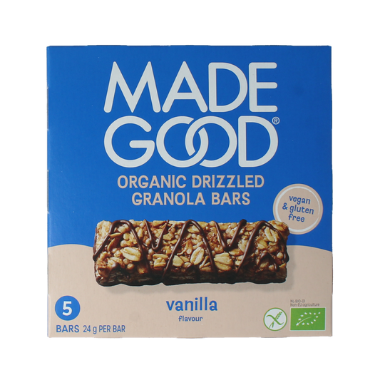 MadeGood  Granola bar vanilla bio 5.00 Stuks