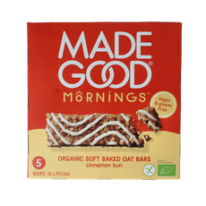 Made Good Morning bar cinnamon bun bio 5.00 Stuks
