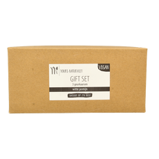 Yours Naturally Giftset 3 votive geurkaarsen witte jasmijn 1 Set