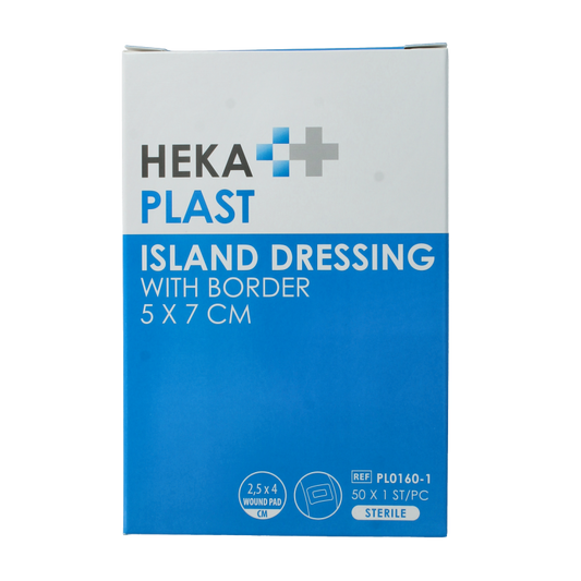 Hekaplast Border 5cmx7cm eiland 50 Stuks