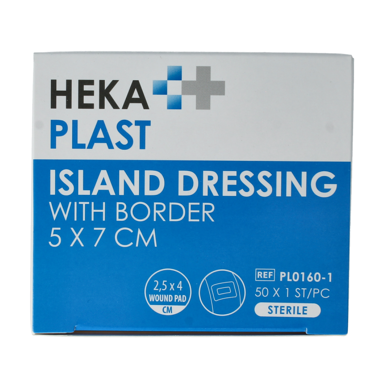 Hekaplast Border 5cmx7cm eiland 50 Stuks