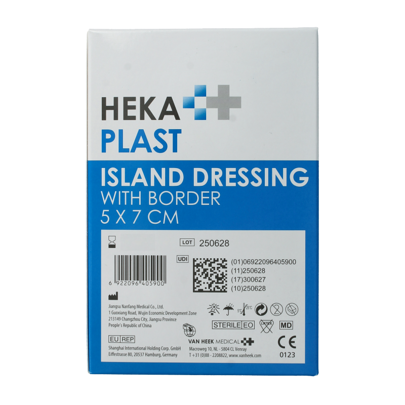 Hekaplast Border 5cmx7cm eiland 50 Stuks