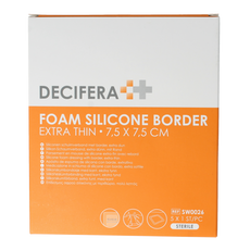 Decifera Foam border 7.5 X 7.5cm 5.00 Stuks