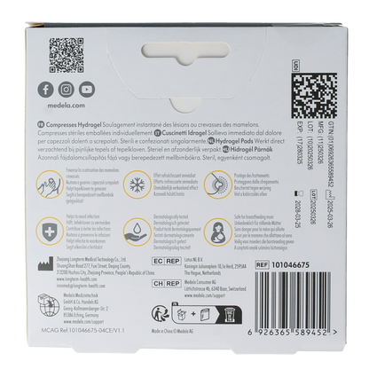 Medela Hydrogel pads 4.00 Stuks