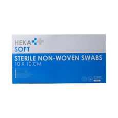 Heka Soft Non-woven kompres 10 x 10cm 100.00 Stuks