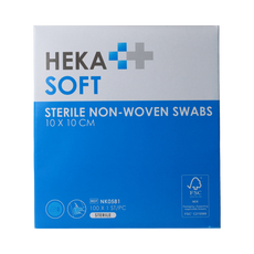 Heka Soft Non-woven kompres 10 x 10cm 100.00 Stuks