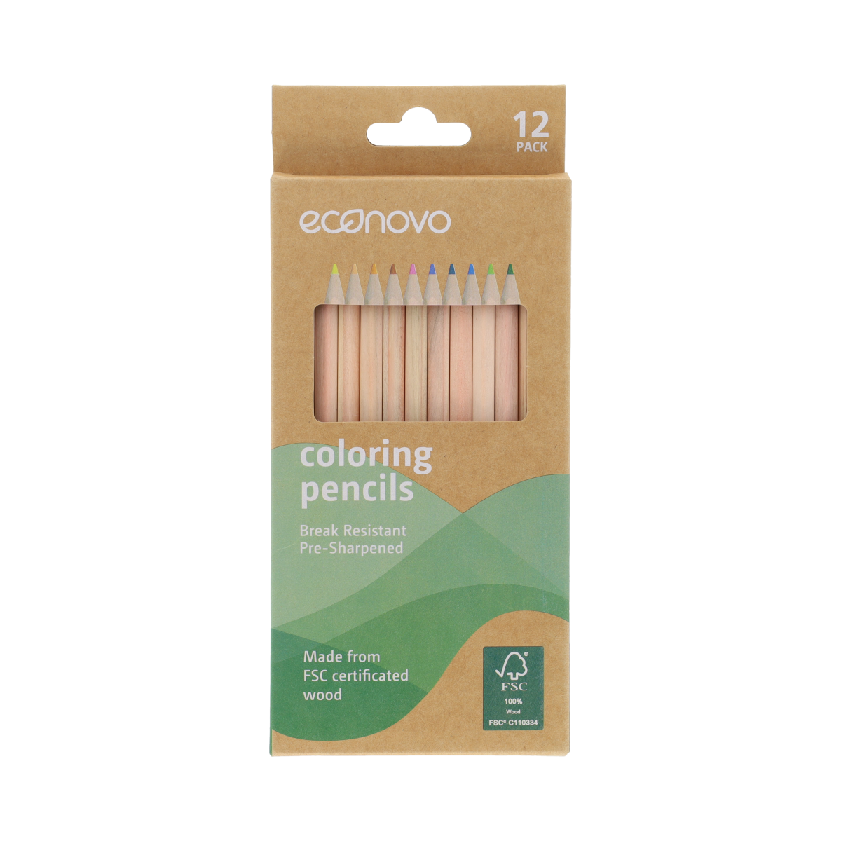 Econovo Potloden FSC gekleurd 12.00 Stuks