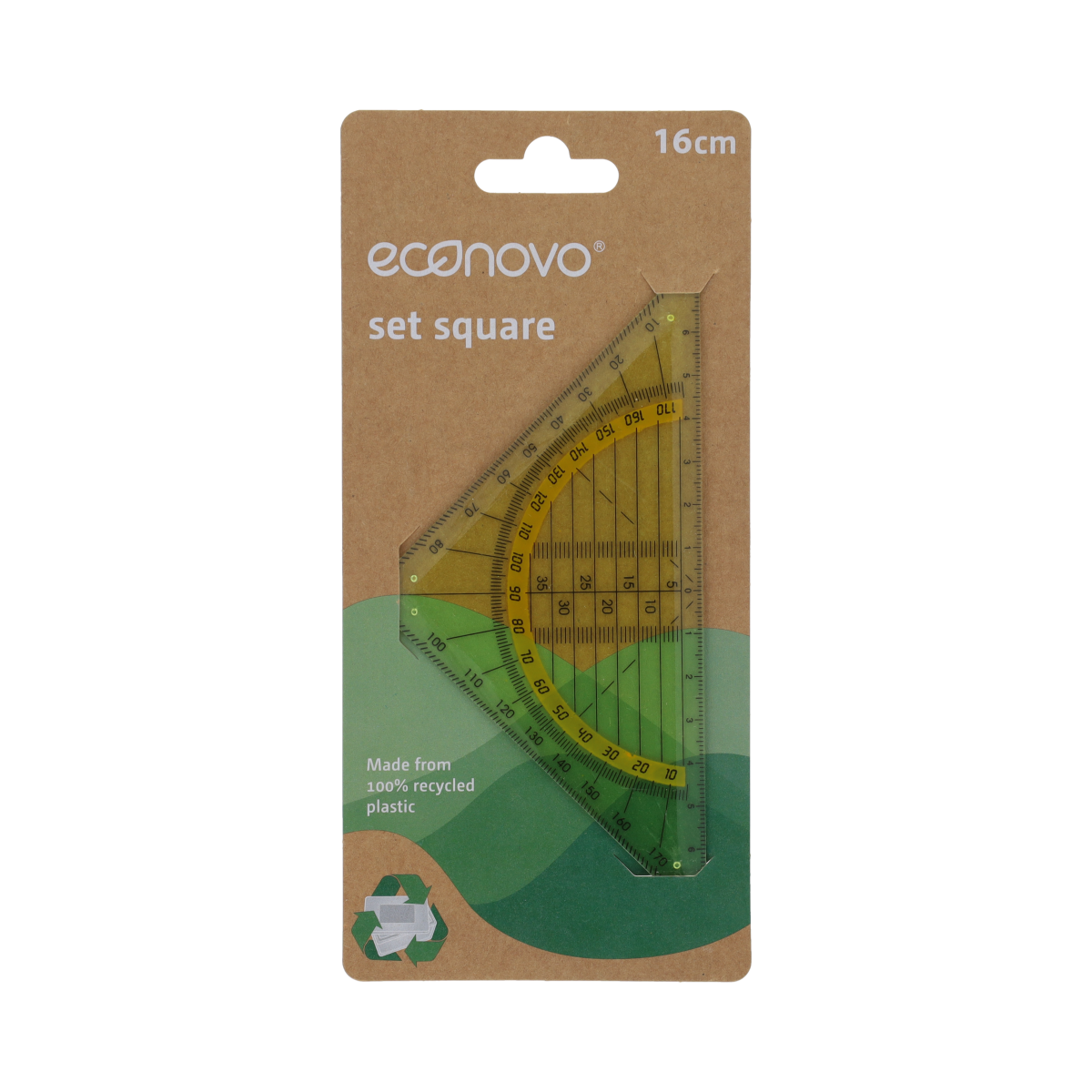 Econovo Geodriehoek 1.00 Stuks
