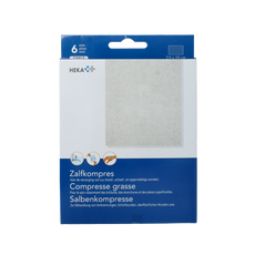 Heka Zalfcompres 7.5 x 10cm steriel 6.00 Stuks