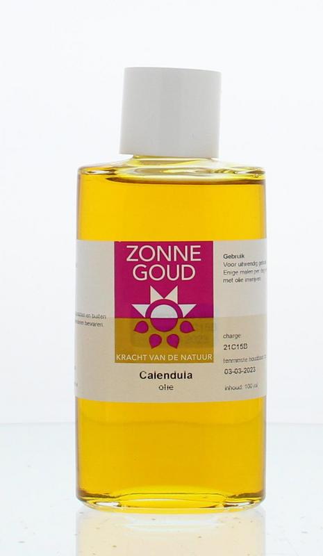 Zonnegoud Calendula olie 100 Milliliter
