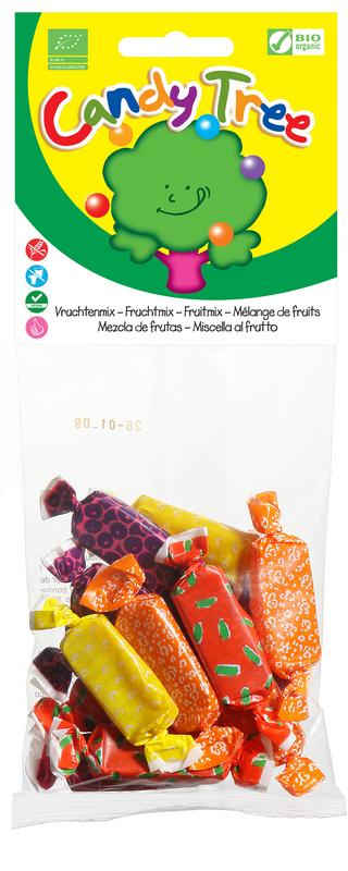 Candy Tree Vruchten toffees mix bio 75.00 Gram