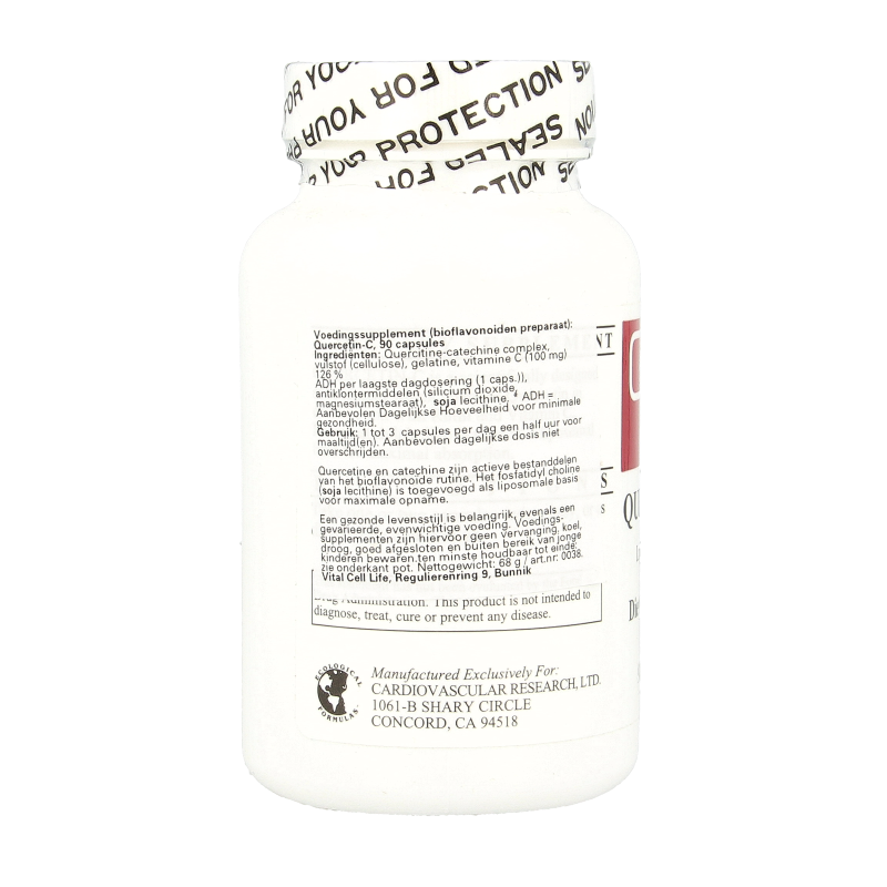 Cardio Vasc Res Quercitin C cardio 90 Capsules