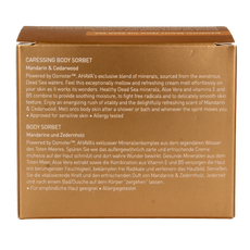 Ahava Caressing body sorbet Mandarin & Cedarwood 350 Gram