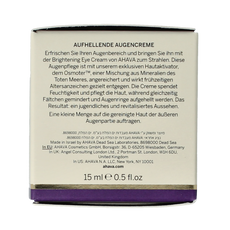 Ahava Age control bright eye creme  15.00 Milliliter