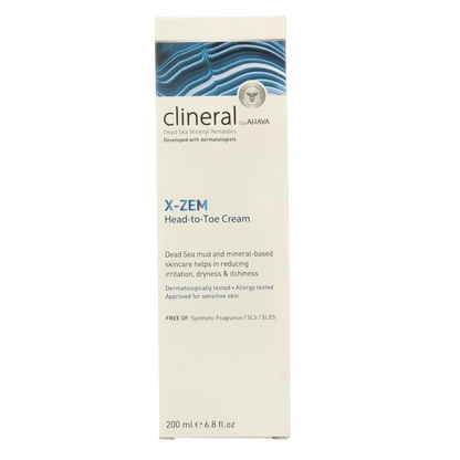 Ahava Clineral x-zem head-to-toe cream 200.00 Milliliter