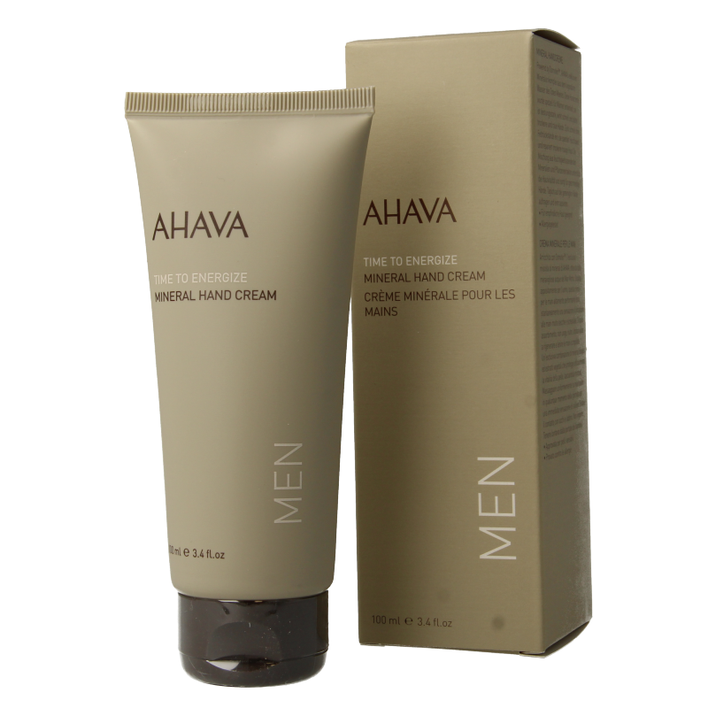 Ahava Men mineral hand cream 100 Milliliter